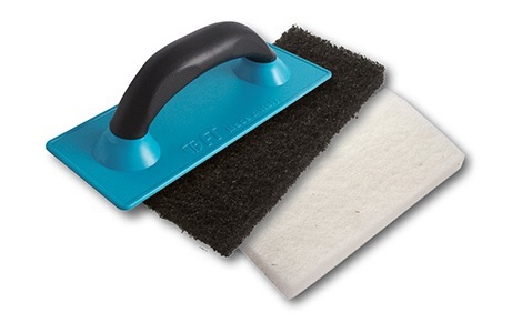 FRATTAZZO A STRAPPO CON FELTRI BIANCO E NERO
