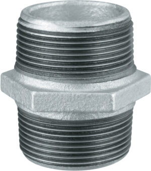 NIPPLO DOPPIO ZINCATO