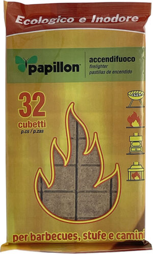 CUBETTI ACCENDIFUOCO ECOLOGICO