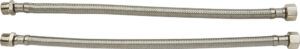 TUBO FLEX INOX DADO CM. 25 1/2" X 1/2" MF