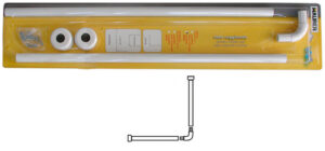 PORTATENDA AD L BIANCO D.25 CM.80X80