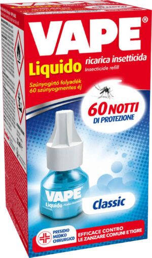 RICARICA LIQUIDA VAPE MAGIC CLASSIC 60 NOTTI