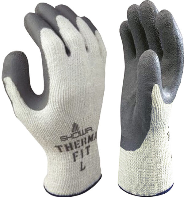GUANTI INVERNALI PALMO IN LATTICE SHOWA 451 GRIGIO