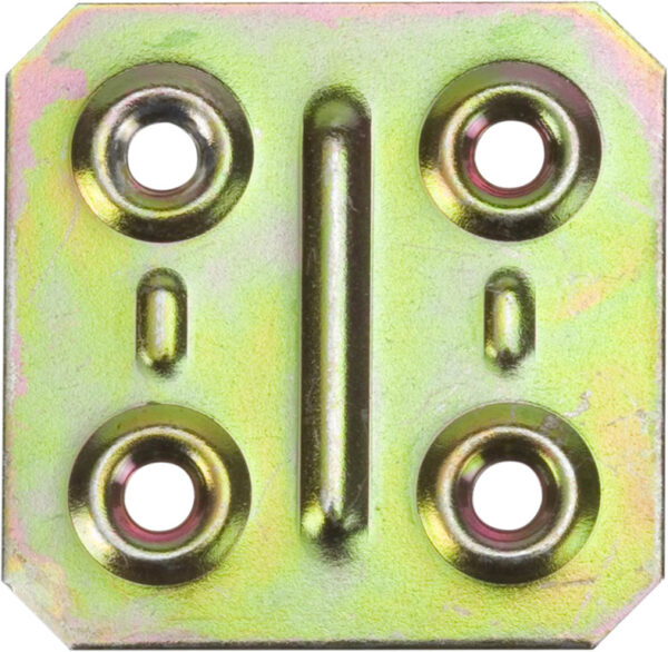 PIASTRINA QUADRA 4 FORI MM.40X40X1